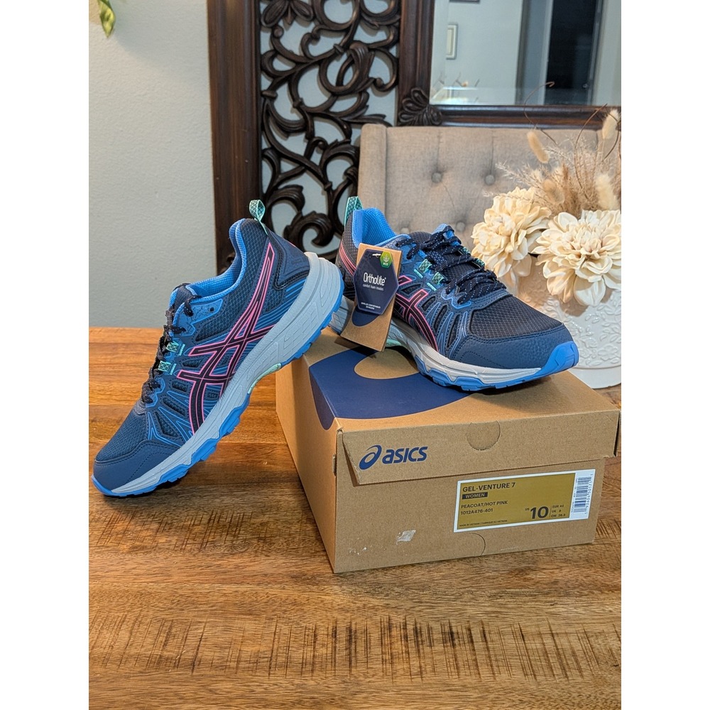 ASICS Gel-Venture 7 Women Running Shoes Peacoat Hot Pink 1012A476-401